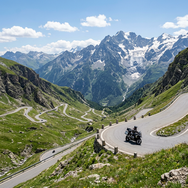 Route des Grandes Alpes moto