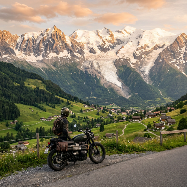 Tour du Mont Blanc moto Grindelwald